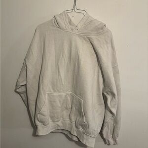White hoodie